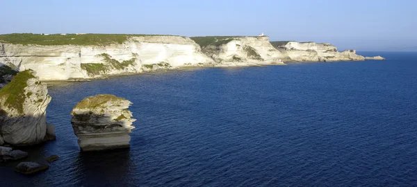 Bonifacio cliff panorama — Stock Photo, Image