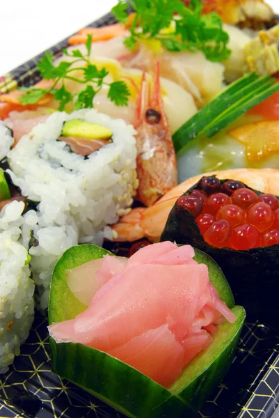 stock image Nice Japanese sushi plate