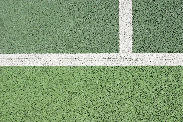 Деталі лінії тенісного корту Стокова Картинка