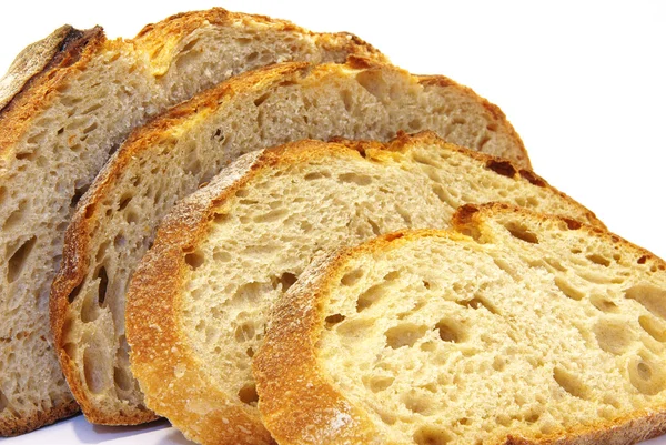 Καρβέλι ψωμί close-up Φωτογραφία Αρχείου