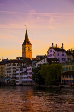 gün ışığına limmat Nehri, Zürih