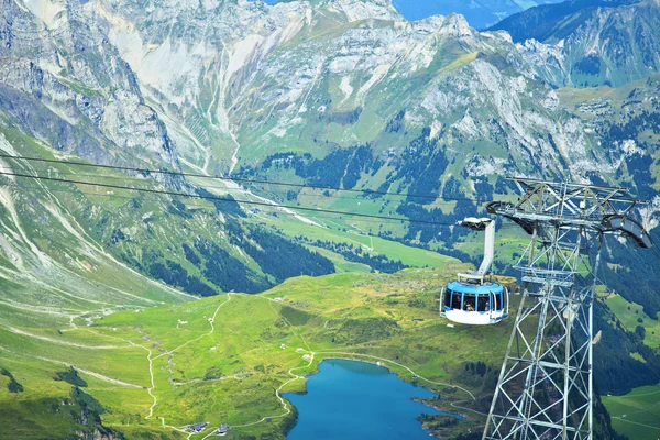 Big cable car in the Alps — Stock Photo, Image