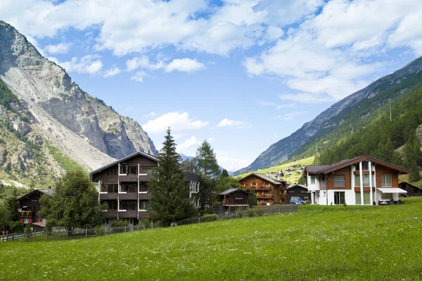 Randa vesnice, Švýcarsko — Stock fotografie