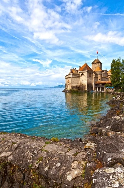 Chateau de chillon, Schweiz — Stockfoto
