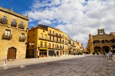 Plaza Mayor Square, Ciudad Rodrigo, Salamanca clipart