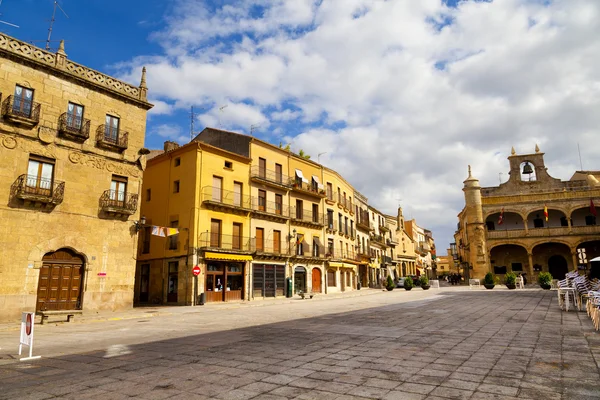 Praça Plaza Mayor, Ciudad Rodrigo, Salamanca — Fotografia de Stock
