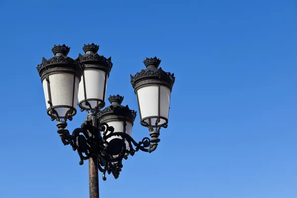 Ретро Лампа вулиці — стокове фото