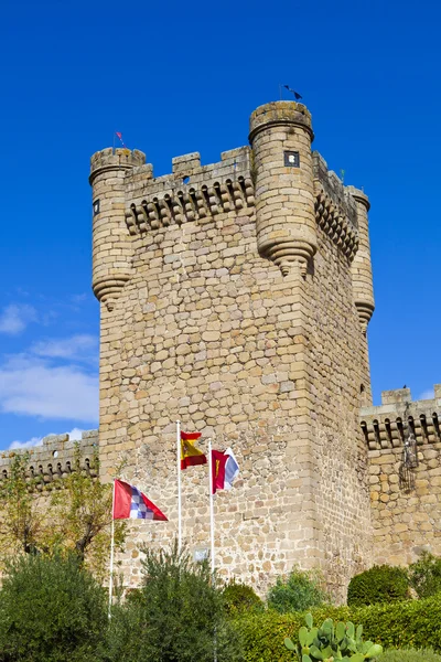 Oropesa κάστρο, Τολέδο, Ισπανία — Φωτογραφία Αρχείου
