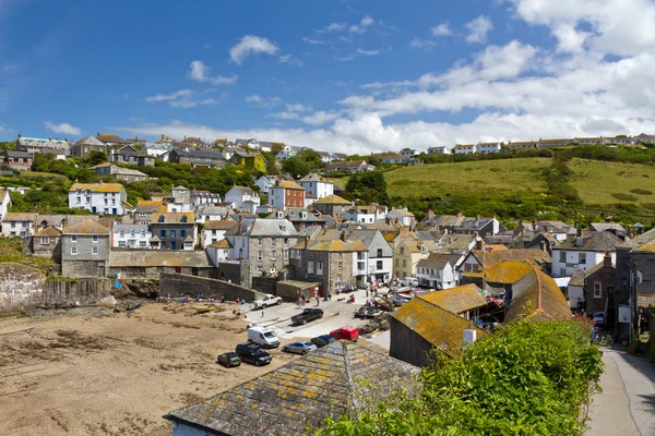 Port Isaac harbour view, Cornwall, England — Stock Photo, Image