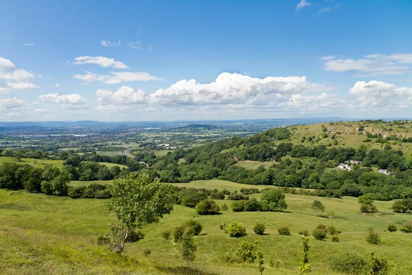 View at Cotswold Edge near Gloucester, Cotswolds, UK — Stock Photo, Image