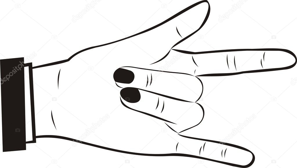tekenen handen — stockvector © kaa67alex #7177291