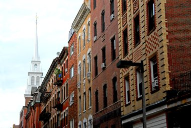 Old North Church in Boston clipart