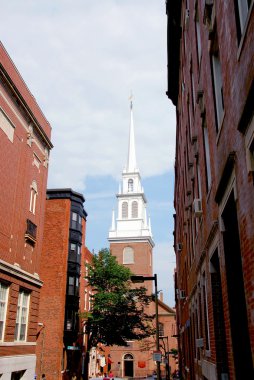 Old North Church in Boston clipart