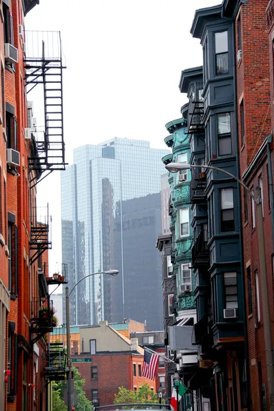 Boston straat — Stockfoto
