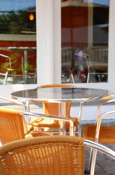 Café patio — Foto de Stock