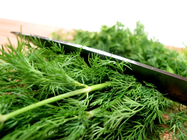 Dill herb cut — Stock Photo, Image