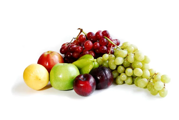 Fruits on white — Stock Photo, Image