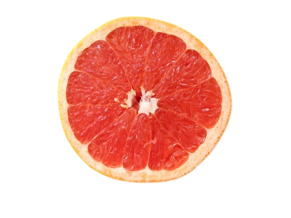 Greapefruit połowa — Zdjęcie stockowe