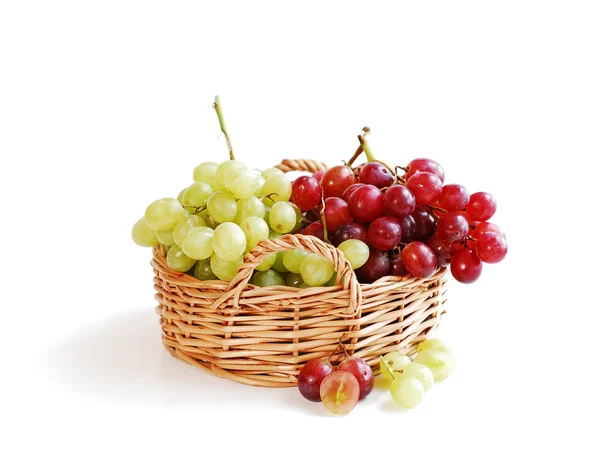 Sepette üzümler — Stok fotoğraf