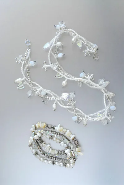 Perlové šperky — Stock fotografie