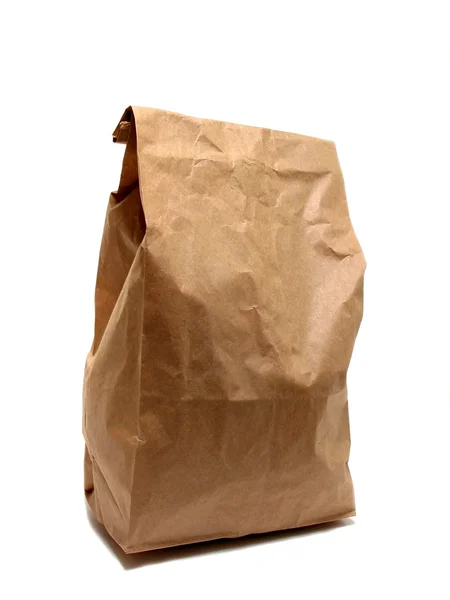 Bolsa de almuerzo de papel —  Fotos de Stock