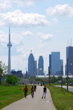 Toronto city skyline clipart