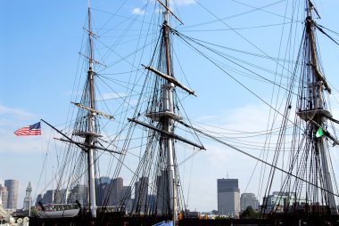 USS Constitution clipart