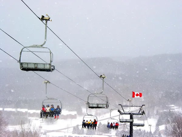 Ski Canadá — Fotografia de Stock