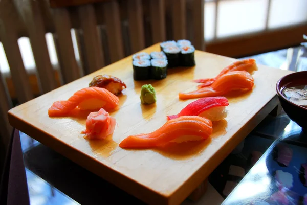 Sushi middag — Stockfoto