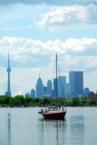 Toronto Stadtsilhouette — Stockfoto