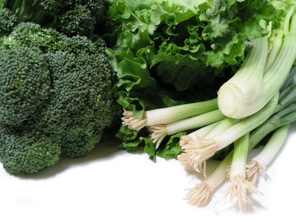 Зелені овочі — стокове фото