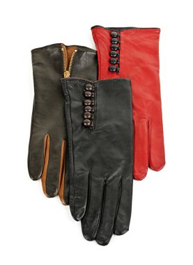 Leather gloves clipart