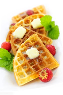 Belgian waffles clipart