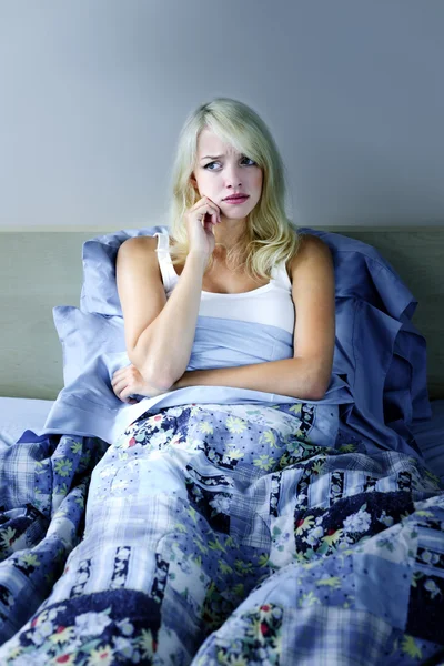 女性の不眠症 — ストック写真