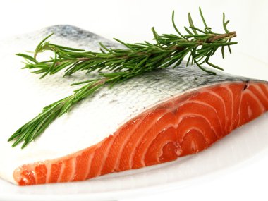 Fresh salmon clipart