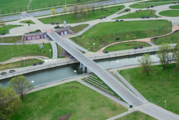 Bro över kanalen — Stockfoto