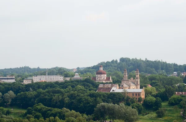 Green hills of Vilnius — Stock Photo, Image
