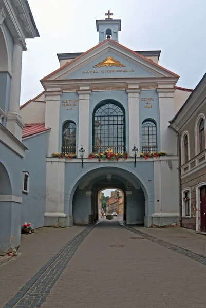 Porta Aushros Vartai — Foto Stock