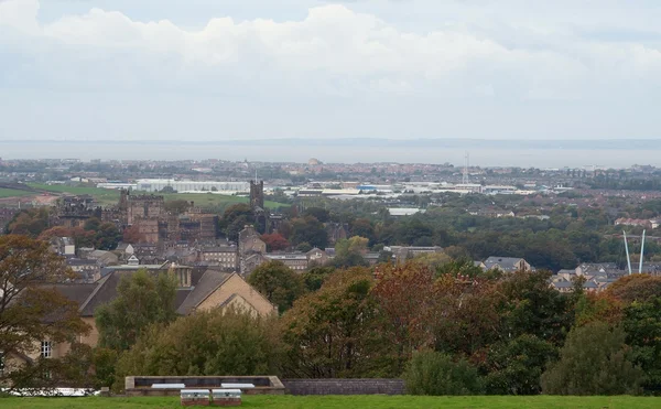 Vista della città di Lancaster, Regno Unito — Foto Stock