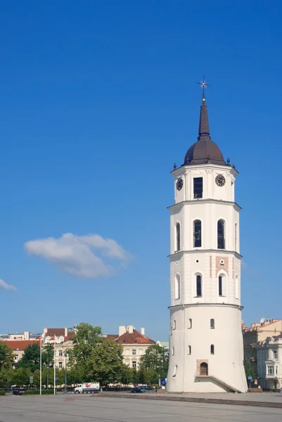 Glockenturm der Vilnius-Kathedrale — Stockfoto