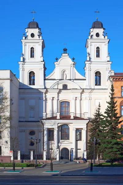 大教堂在明斯克 — 图库照片