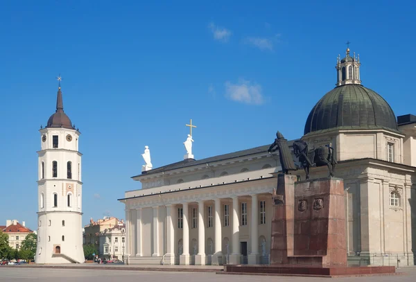 Katedrální náměstí vilnius — Stock fotografie
