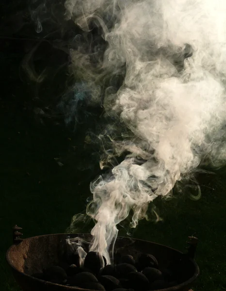 Havada duman — Stok fotoğraf