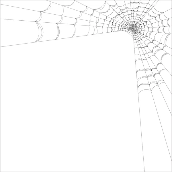 stock vector Spider Web