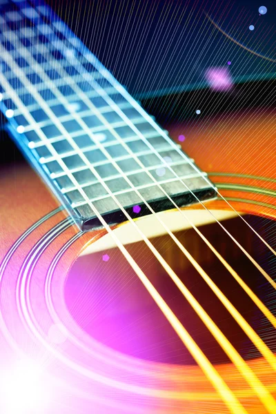 Acoustic guitar — Stock Photo, Image