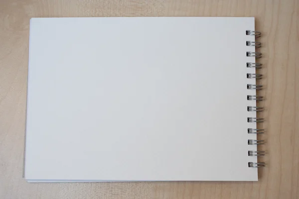 En tom ritning bok — Stockfoto