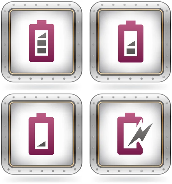 Handy-Symbole anzeigen — Stockvektor