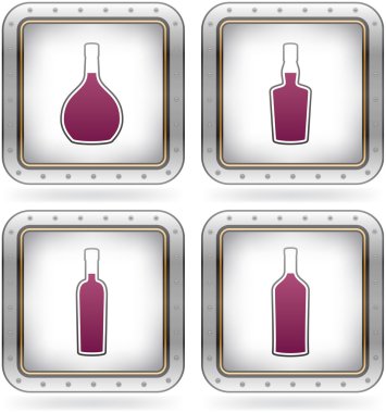 Alcohol glasses clipart