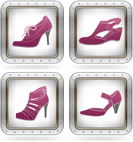 Kadın Ayakkabıları — Stok Vektör