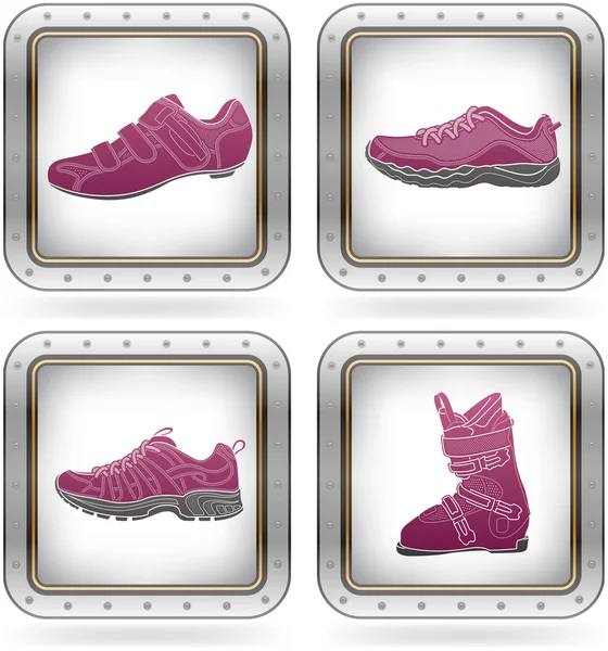 Sportovní obuv — Stockový vektor